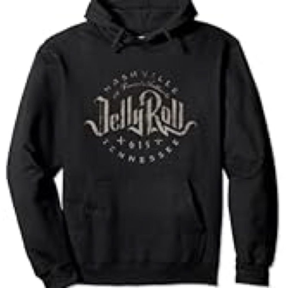Jelly Roll Hoodie Nashville Black XXL NWOT‎